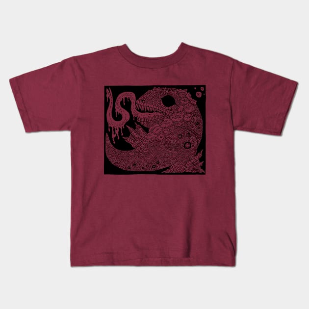 Cumberland Dragon Kids T-Shirt by Ballyraven